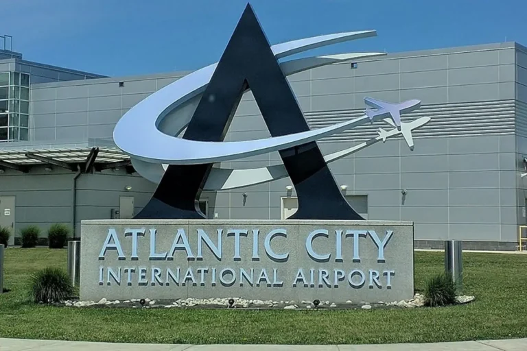 Atlantic City International Airport sign