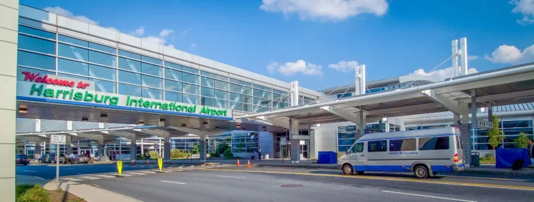 Front of Harrisburg International Airport